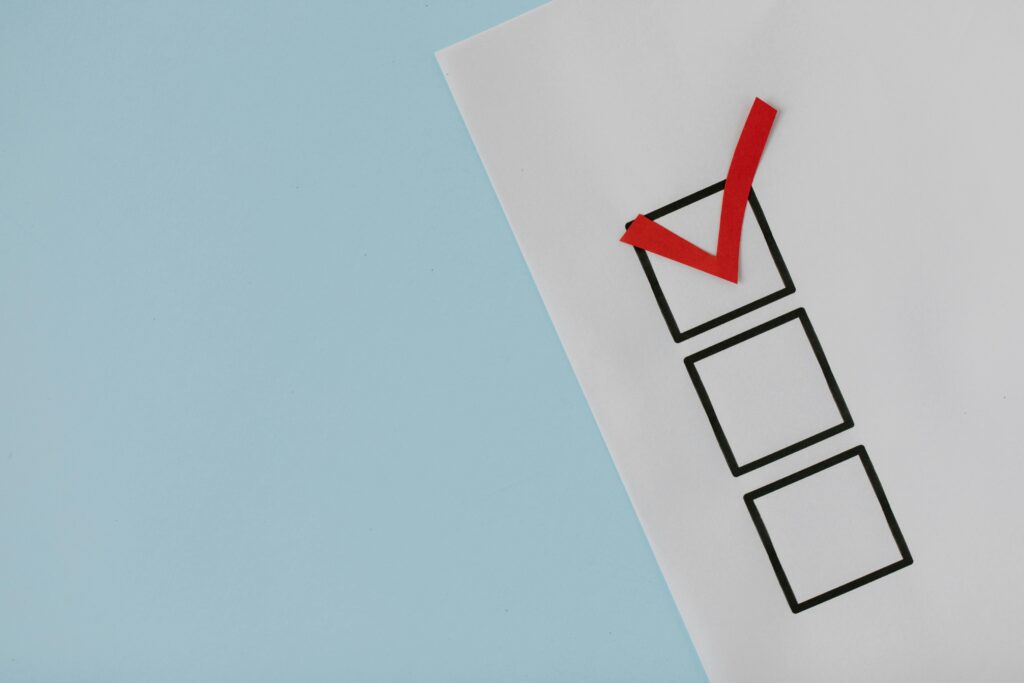 Cheklist des points à aborder dès le début de la relation avec l'assistante maternelle